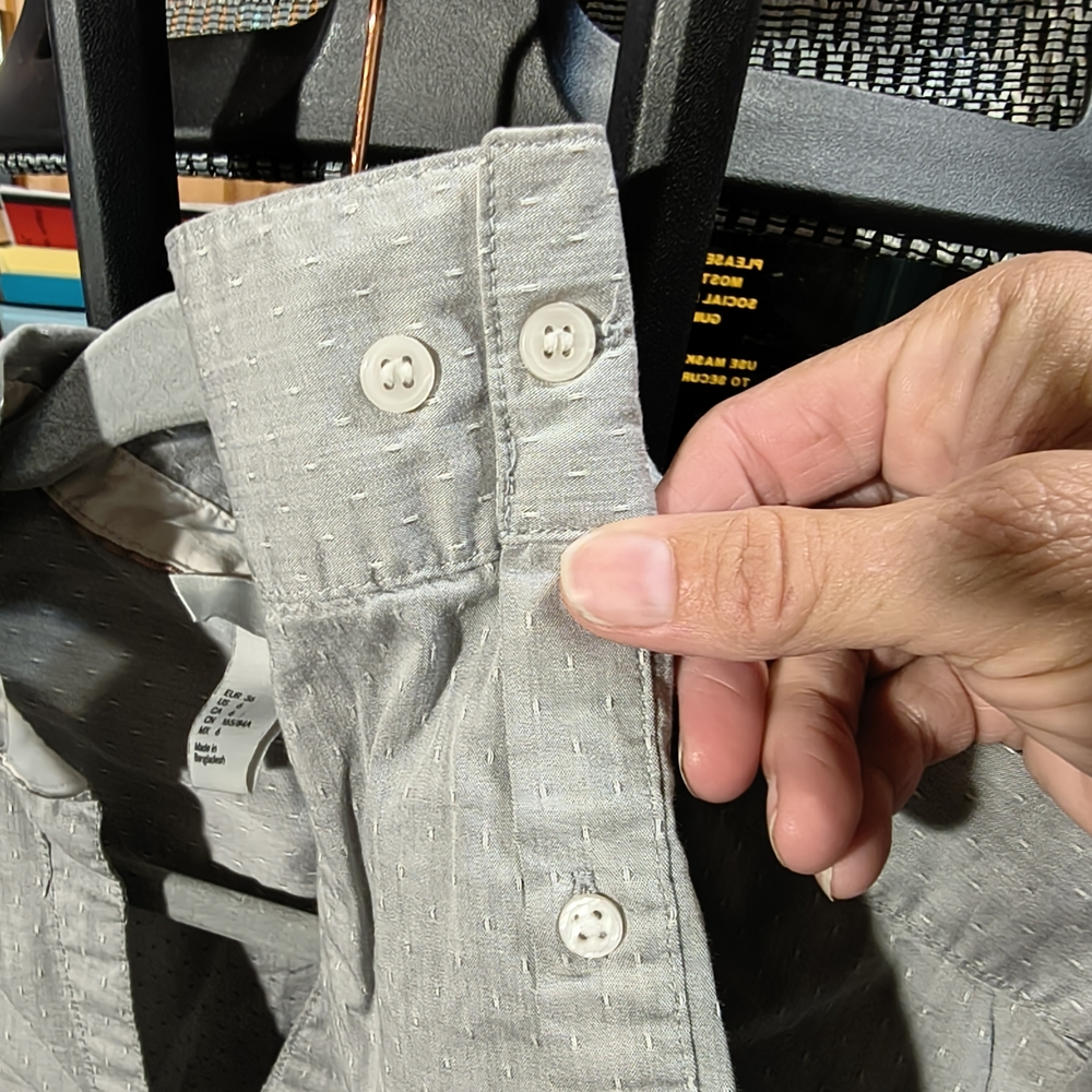 H&M Women's Blouse in Light Gray - Picture 6 of 11